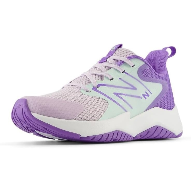 image:imageNew Balance Kids Rave Run V2 LaceUp Running ShoesTaroCosmic Jade