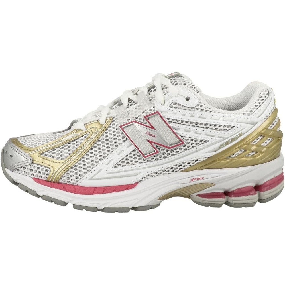 image:imageNew Balance Mens 1906 SneakersGreyRosy PinkCore White