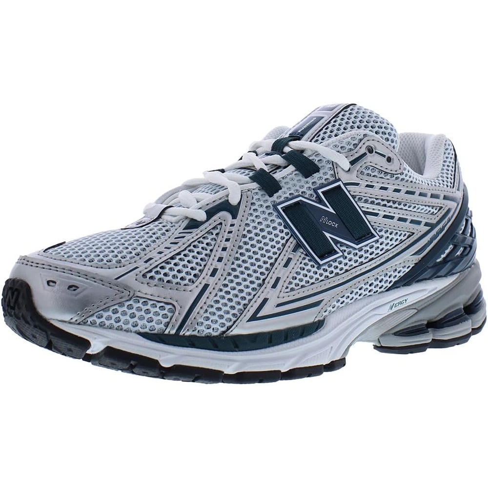 image:imageNew Balance Mens 1906 SneakersSilver MetallicDeep OceanWhite