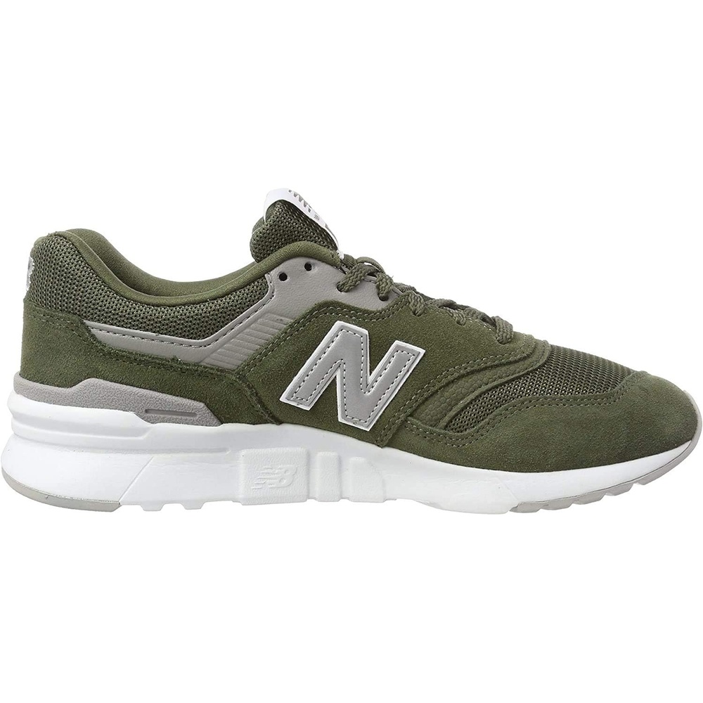 image:imageNew Balance Mens 997H V1 Classic Sneaker Casual ShoesDark Covert Green Silver