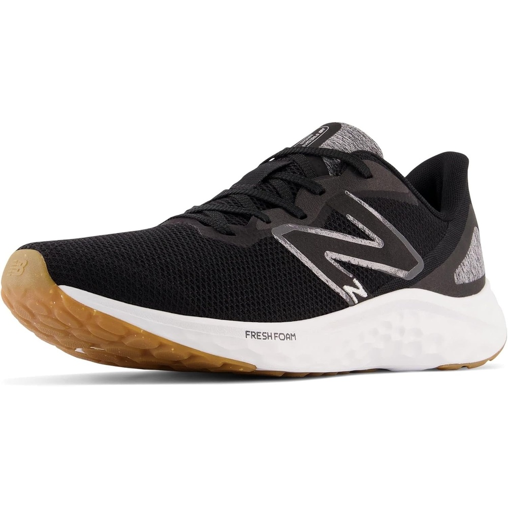 image:imageNew Balance Mens Fresh Foam Arishi V4 Running ShoeBlackSilver Metallic