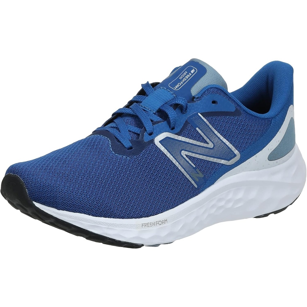 image:imageNew Balance Mens Fresh Foam Arishi V4 Running ShoeBlueWhiteSilver Metallic