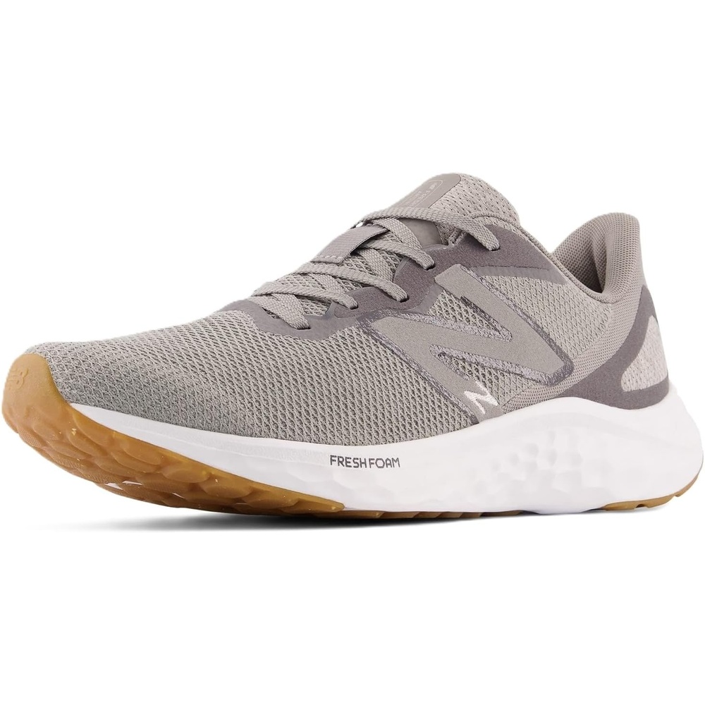 image:imageNew Balance Mens Fresh Foam Arishi V4 Running ShoeMarbleheadCastlerockSilver Metallic