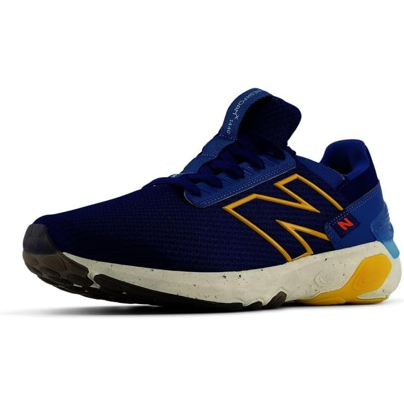 image:imageNew Balance Mens Fresh Foam X 1440 V1  Road Running ShoesInkwellBlue AgateGinger Lemon