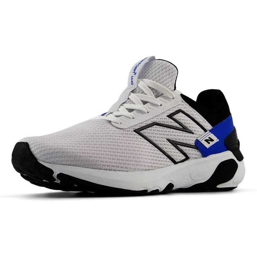 image:imageNew Balance Mens Fresh Foam X 1440 V1 Road Running ShoesWhiteBlackBlue Oasis