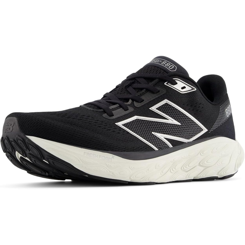 image:imageNew Balance Mens Fresh Foam X 880 V14 Running ShoeBlackSea SaltSilver Metallic