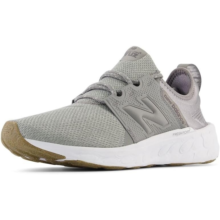 image:imageNew Balance Mens Fresh Foam X Cruz Artisan V3 ShoesShadow GreyRaincloudWhite
