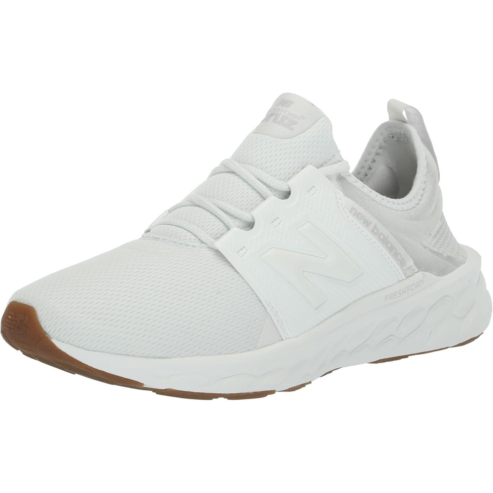 image:imageNew Balance Mens Fresh Foam X Cruz Artisan V3 ShoesWhiteWhiteGum 020