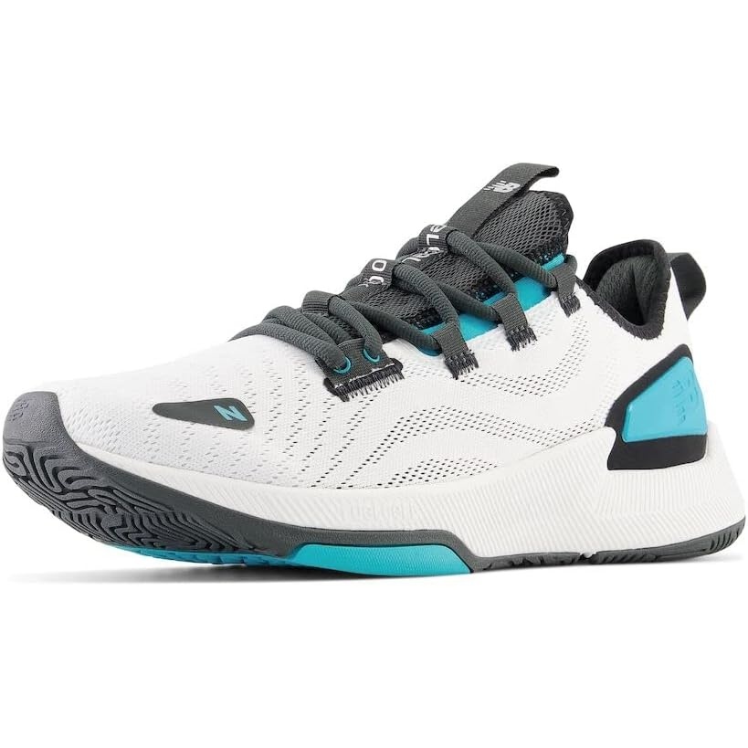 image:imageNew Balance Mens FuelCell Trainer V2  Cross Training ShoesWhiteBlacktopVirtual Blue