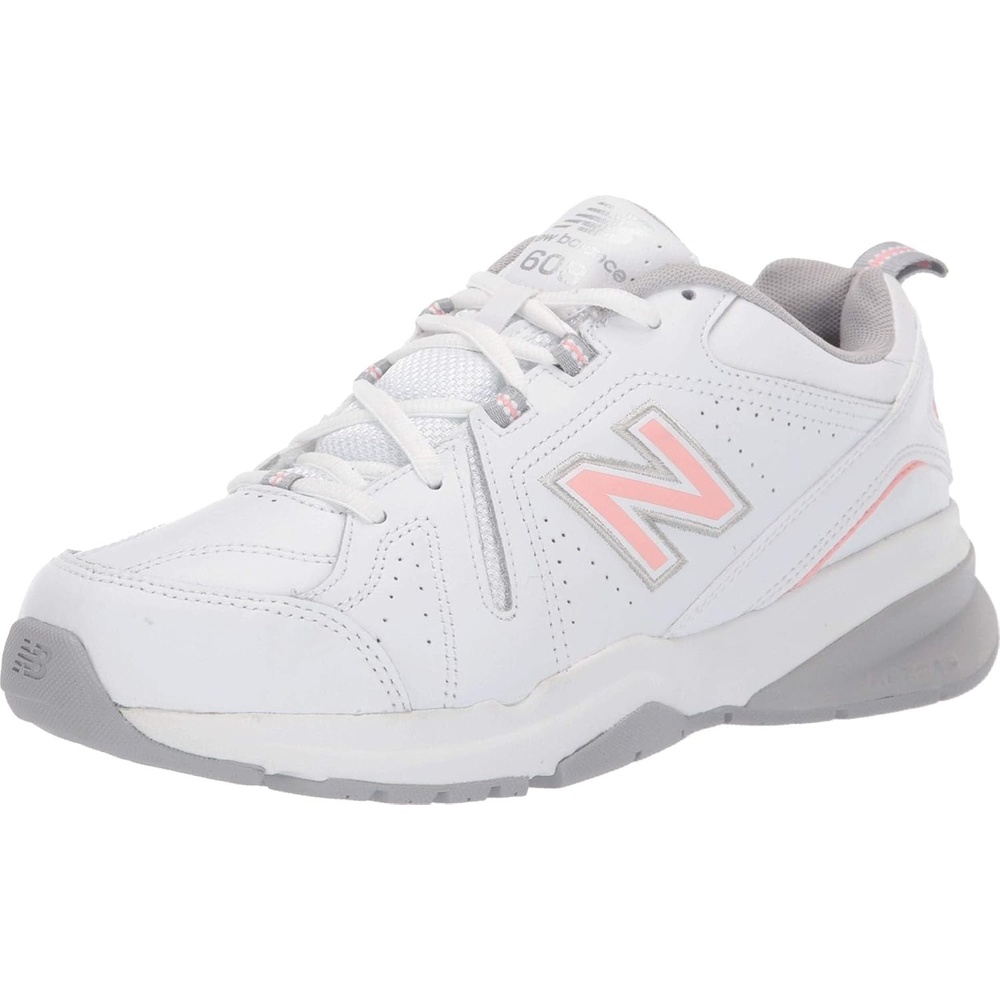 image:imageNew Balance Womens 608 V5 Casual Comfort Cross TrainerWhitePink