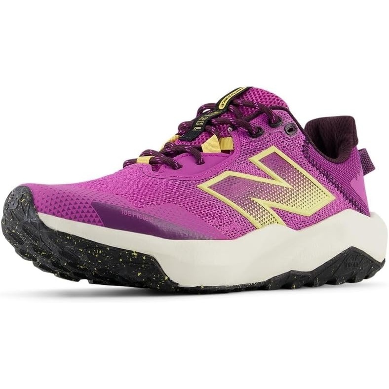 image:imageNew Balance Womens Dynasoft Nitrel V6 Trail Running ShoesPassion FruitClementineBlack