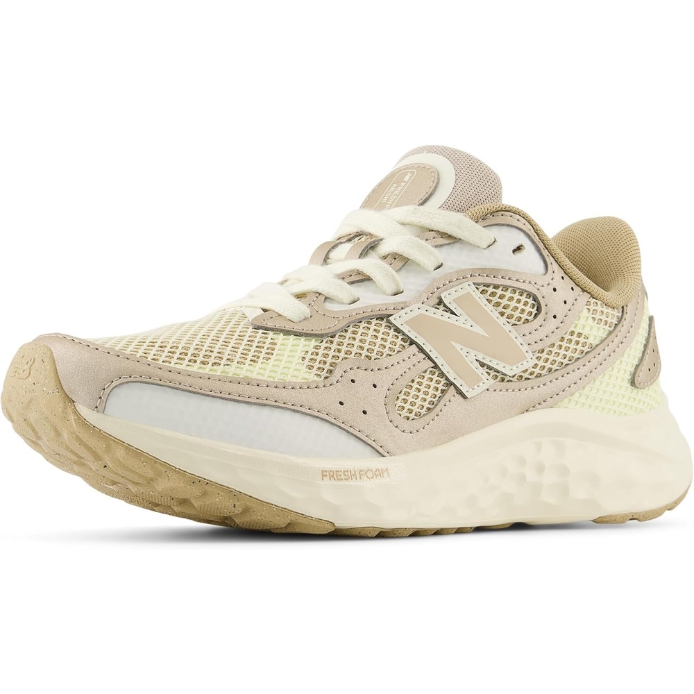 image:imageNew Balance Womens Fresh Foam Arishi V4IncenseAngoraLight Gold Metallic