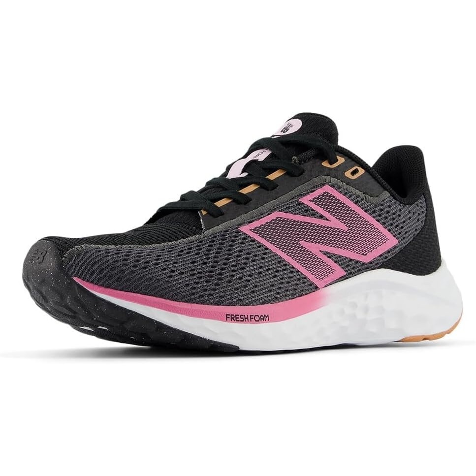 image:imageNew Balance Womens Fresh Foam Arishi V4MagnetBlackReal Pink