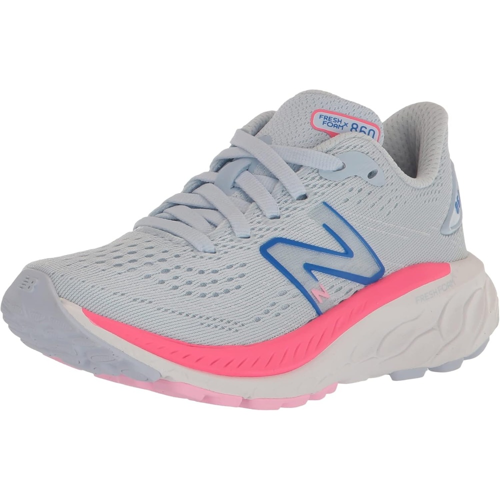 image:imageNew Balance Womens Fresh Foam X 860 V13 Running Shoes Road Running ShoesMoon DustNeon Pink