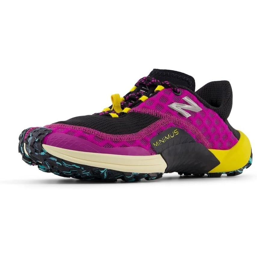 image:imageNew Balance Womens Minimus Trail V1Purple FuchsiaBlackGinger Lemon