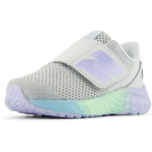 image:imageNew Balance unisexbaby babyboys Fresh Foam Arishi V4 Hook amp LoopGrey MatterDaybreak