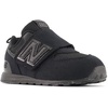 New Balance Baby Boys’ 574 New-b Hook-and-Loop Sneakers | Casual Shoes(Black/Black)
