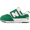 New Balance Baby Boys’ 574 New-b Hook-and-Loop Sneakers | Casual Shoes(Classic Pine/White/Black)