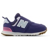 New Balance Baby Boys’ 574 New-b Hook-and-Loop Sneakers | Casual Shoes(Dream State/Frosted Glass)