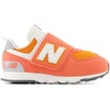 New Balance Baby Boys’ 574 New-b Hook-and-Loop Sneakers | Casual Shoes(Gulf Red/White)