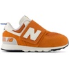 New Balance Baby Boys’ 574 New-b Hook-and-Loop Sneakers | Casual Shoes(Infield Clay/Sea Stone)