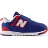New Balance Baby Boys’ 574 New-b Hook-and-Loop Sneakers | Casual Shoes(Inkwell/White)