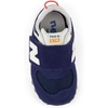 New Balance Baby Boys’ 574 New-b Hook-and-Loop Sneakers | Casual Shoes(Nb Navy/Blast Red)