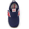 New Balance Baby Boys’ 574 New-b Hook-and-Loop Sneakers | Casual Shoes(Nb Navy/Team Red)