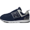 New Balance Baby Boys’ 574 New-b Hook-and-Loop Sneakers | Casual Shoes(Nb Navy/White)