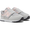 New Balance Baby Boys’ 574 New-b Hook-and-Loop Sneakers | Casual Shoes(Rain Cloud/Pink Haze)
