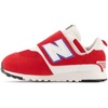 New Balance Baby Boys’ 574 New-b Hook-and-Loop Sneakers | Casual Shoes(Team Red/White/Bright Lapis)