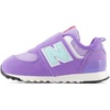 New Balance Baby Boys’ 574 New-b Hook-and-Loop Sneakers | Casual Shoes(Violet Crush/Bright Cyan)