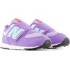 New Balance Baby Boys’ 574 New-b Hook-and-Loop Sneakers | Casual Shoes(Violet Crush/Bright Cyan)