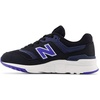 New Balance Baby Boys’ 997h V1 Bungee Sneakers | Casual Shoes(Black/Marine Blue)