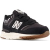 New Balance Baby Boys’ 997h V1 Bungee Sneakers | Casual Shoes(Black/Sea Salt/White)