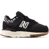 New Balance Baby Boys’ 997h V1 Bungee Sneakers | Casual Shoes(Black/Sea Salt/White)