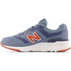 New Balance Baby Boys’ 997h V1 Bungee Sneakers | Casual Shoes(Grey/Poppy)