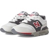 New Balance Baby Boys’ 997h V1 Bungee Sneakers | Casual Shoes(Summer Fog/Crimson)