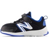 New Balance Baby Boys’ Dynasoft 545 V1 Bungee Lace Sneakers(Black/Blue Oasis)