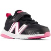 New Balance Baby Boys’ Dynasoft 545 V1 Bungee Lace Sneakers(Black/Carnival Pink)
