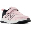 New Balance Baby Boys’ Dynasoft 545 V1 Bungee Lace Sneakers(Mid Century Pink/Black)