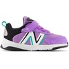 New Balance Baby Boys’ Dynasoft 545 V1 Bungee Lace Sneakers(Purple Fade/Black)