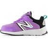 New Balance Baby Boys’ Dynasoft 545 V1 Bungee Lace Sneakers(Purple Fade/Black)