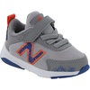 New Balance Baby Boys’ Dynasoft 545 V1 Bungee Lace Sneakers(Rain Cloud/Poppy/Blue Groove)