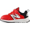 New Balance Baby Boys’ Dynasoft 545 V1 Bungee Lace Sneakers(True Red/Black)
