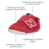 New Balance Baby Boys’ New-b V1 Hook and Loop(Team Red/Black)