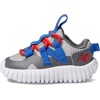New Balance Boys’ Playgruv V2 Bungee Sneakers(Castlerock/True Red)