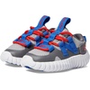 New Balance Boys’ Playgruv V2 Bungee Sneakers(Castlerock/True Red)