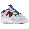 New Balance Boys’ Playgruv V2 Bungee Sneakers(Granite/Mercury Red/Marsh Green)