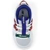 New Balance Boys’ Playgruv V2 Bungee Sneakers(Granite/Mercury Red/Marsh Green)